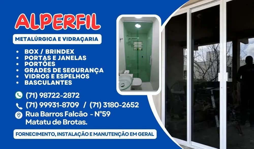 Alperfil Metalúrgiça E Vidracaria 