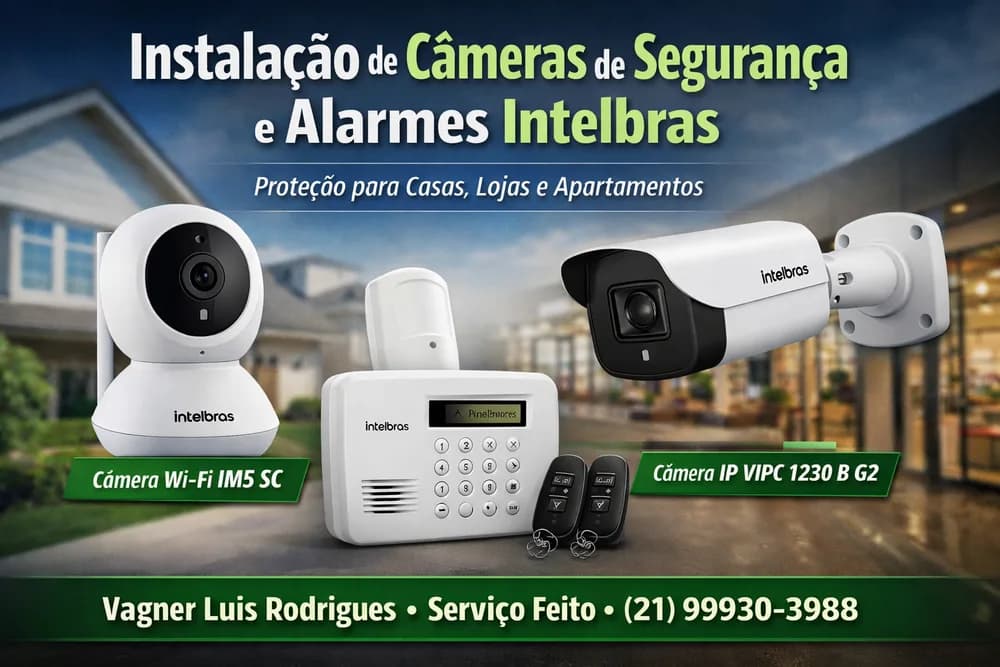 Instalação Câmeras De Segurança