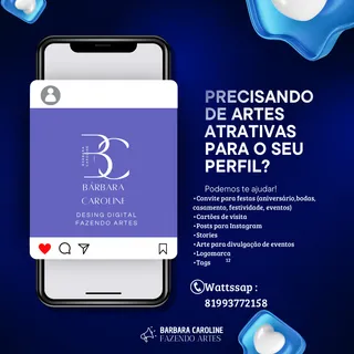 Bárbara Caroline| Desing digital